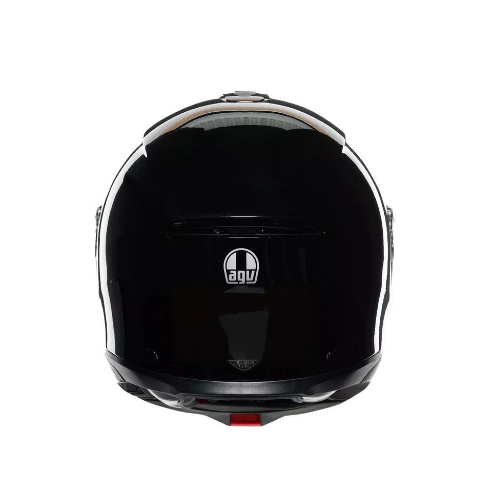 TOURMODULAR BLACK - MOTORBIKE FLIP UP HELMET E2206