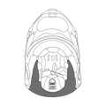 CHEEK PADS SPORTMODULAR (XXL)