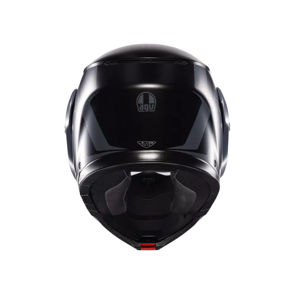 STREETMODULAR RESIA MATT BLACK/GREY - MOTORBIKE FLIP UP HELMET E2206