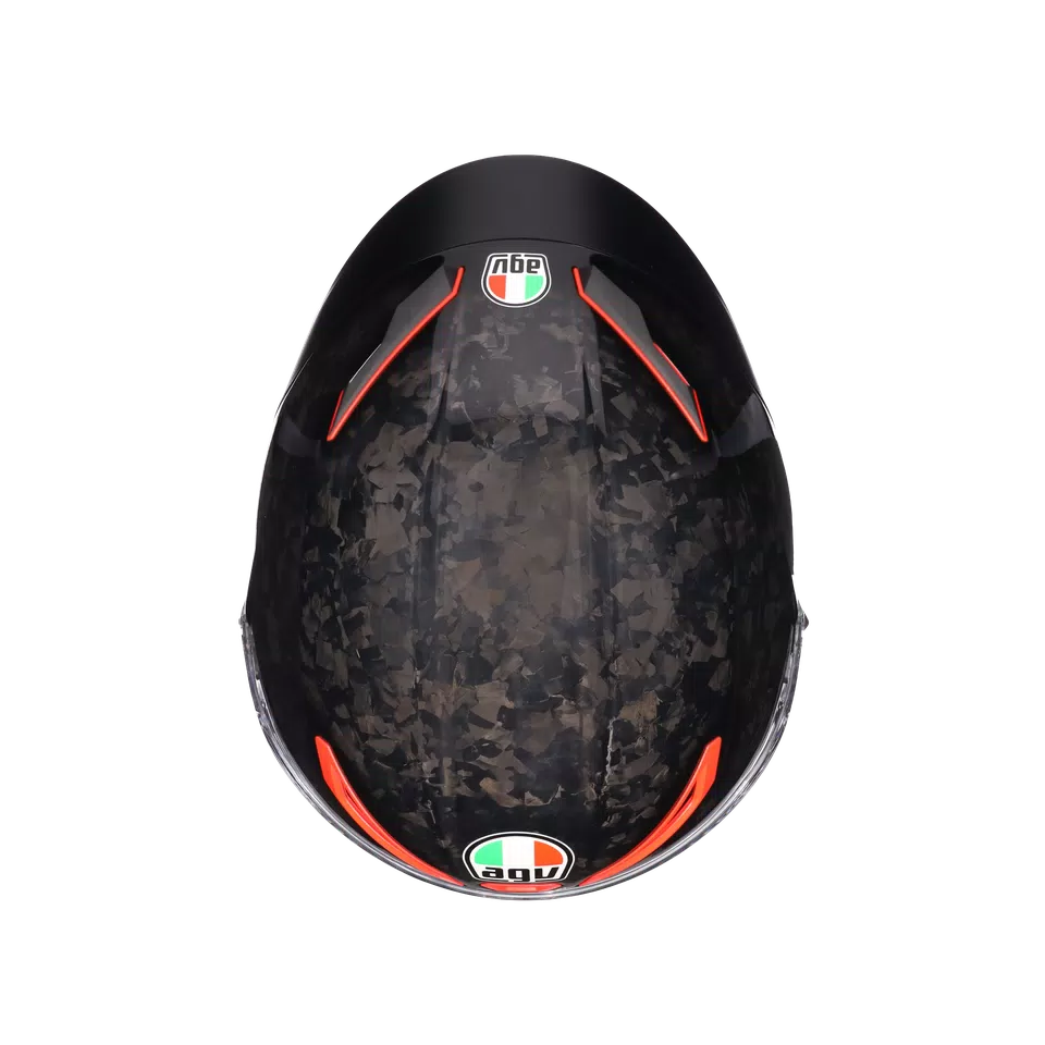 PISTA GP RR ITALIA CARBONIO FORGIATO - MOTORBIKE FULL FACE HELMET E2206 DOT