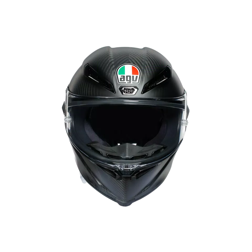 PISTA GP RR MONO MATT CARBON - MOTORBIKE FULL FACE HELMET E2206 DOT