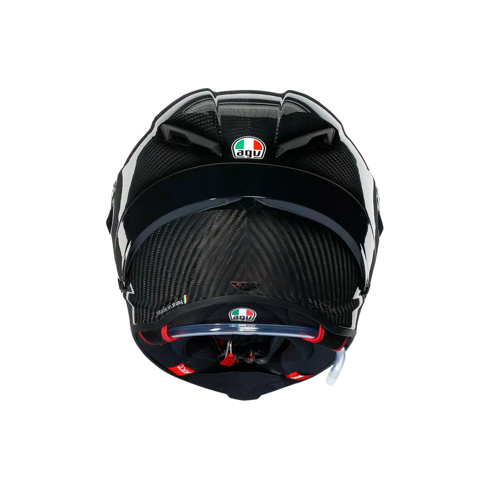 PISTA GP RR MONO GLOSSY CARBON - MOTORBIKE FULL FACE HELMET E2206 DOT