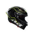 PISTA GP RR PERFORMANTE CARBON/LIME - MOTORBIKE FULL FACE HELMET E2206 DOT