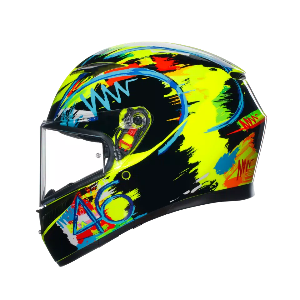 K3 ROSSI WINTER TEST 2020 - MOTORBIKE FULL FACE HELMET E2206