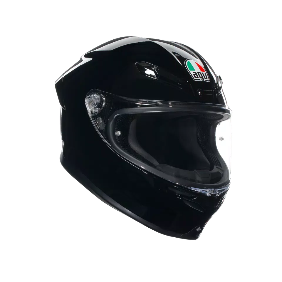 K6 S BLACK - MOTORBIKE FULL FACE HELMET E2206