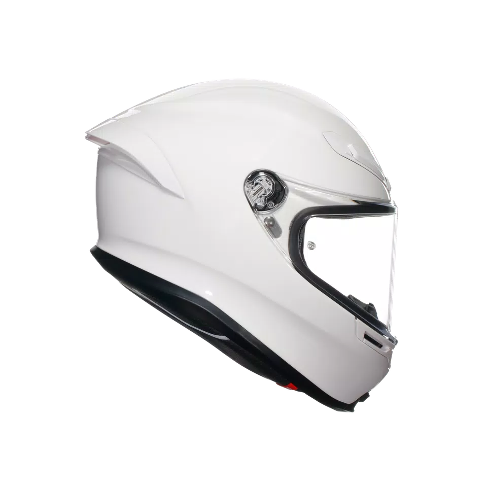 K6 S WHITE - MOTORBIKE FULL FACE HELMET E2206