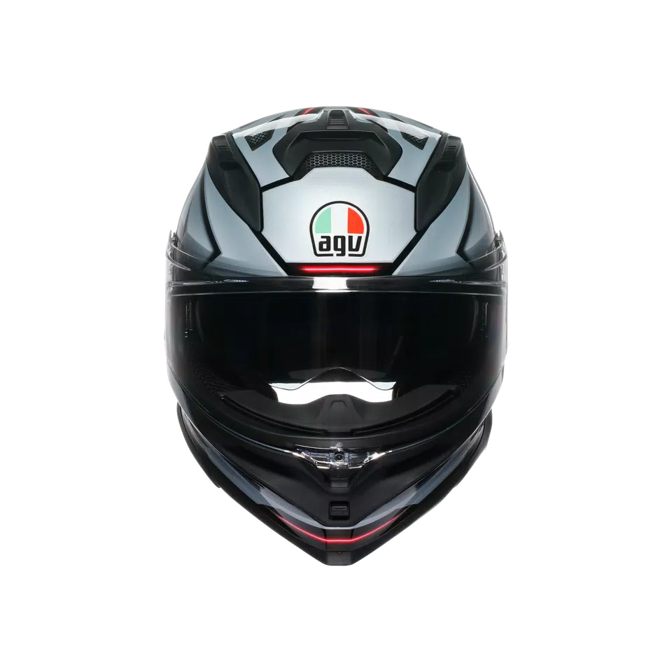 K7 AGV E2206 MPLK - JAEGER BLACK/SILVER