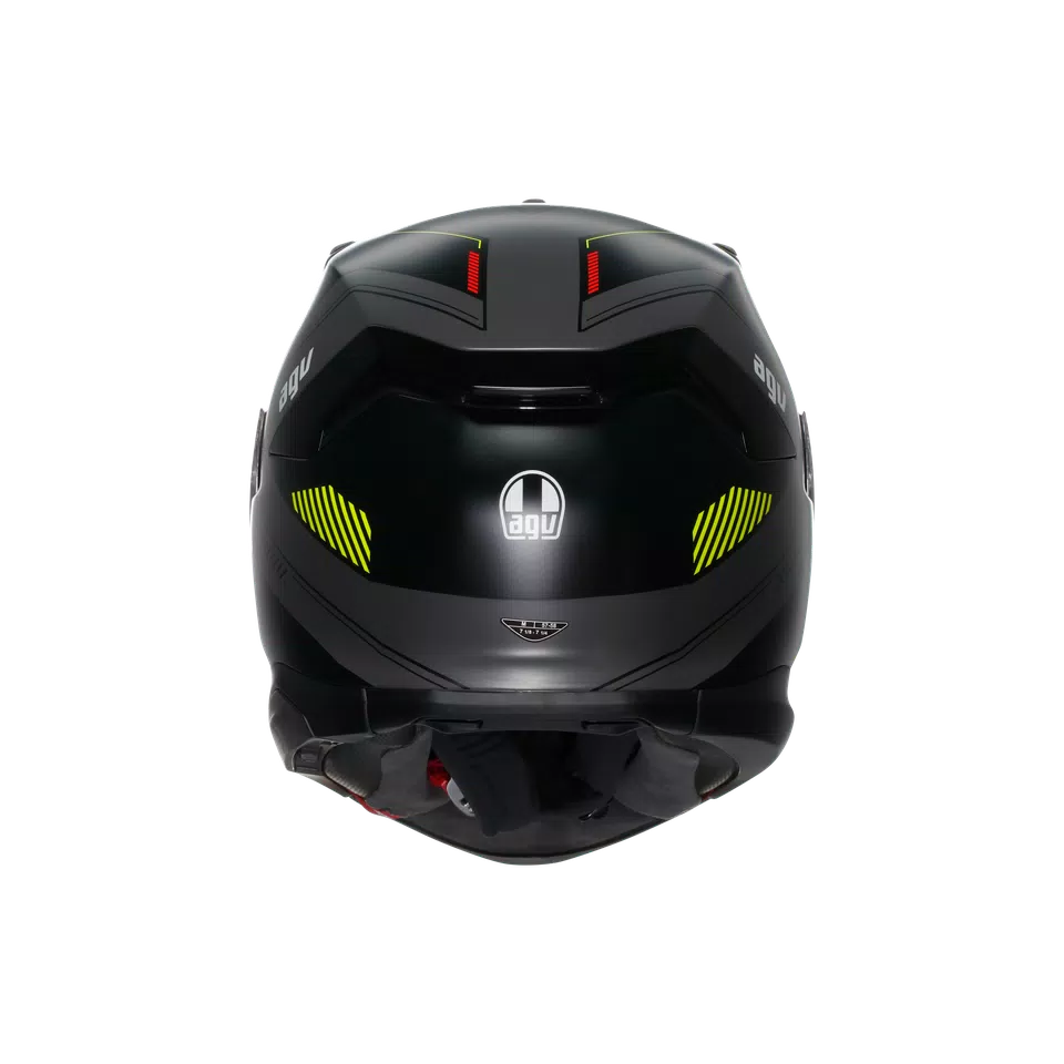 K7 AGV E2206 MPLK - KYBER MATT GREY/FLUO YELLOW