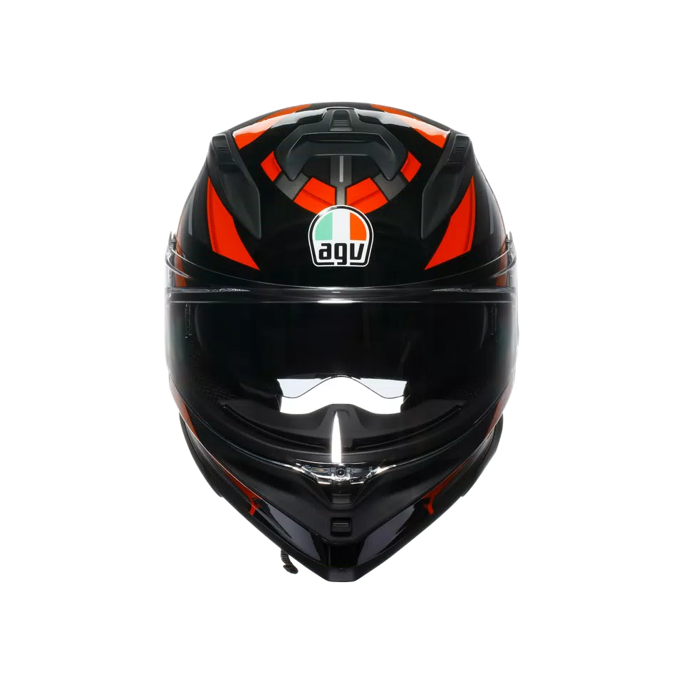 K7 AGV E2206 MPLK - TAURAX BLACK/RED