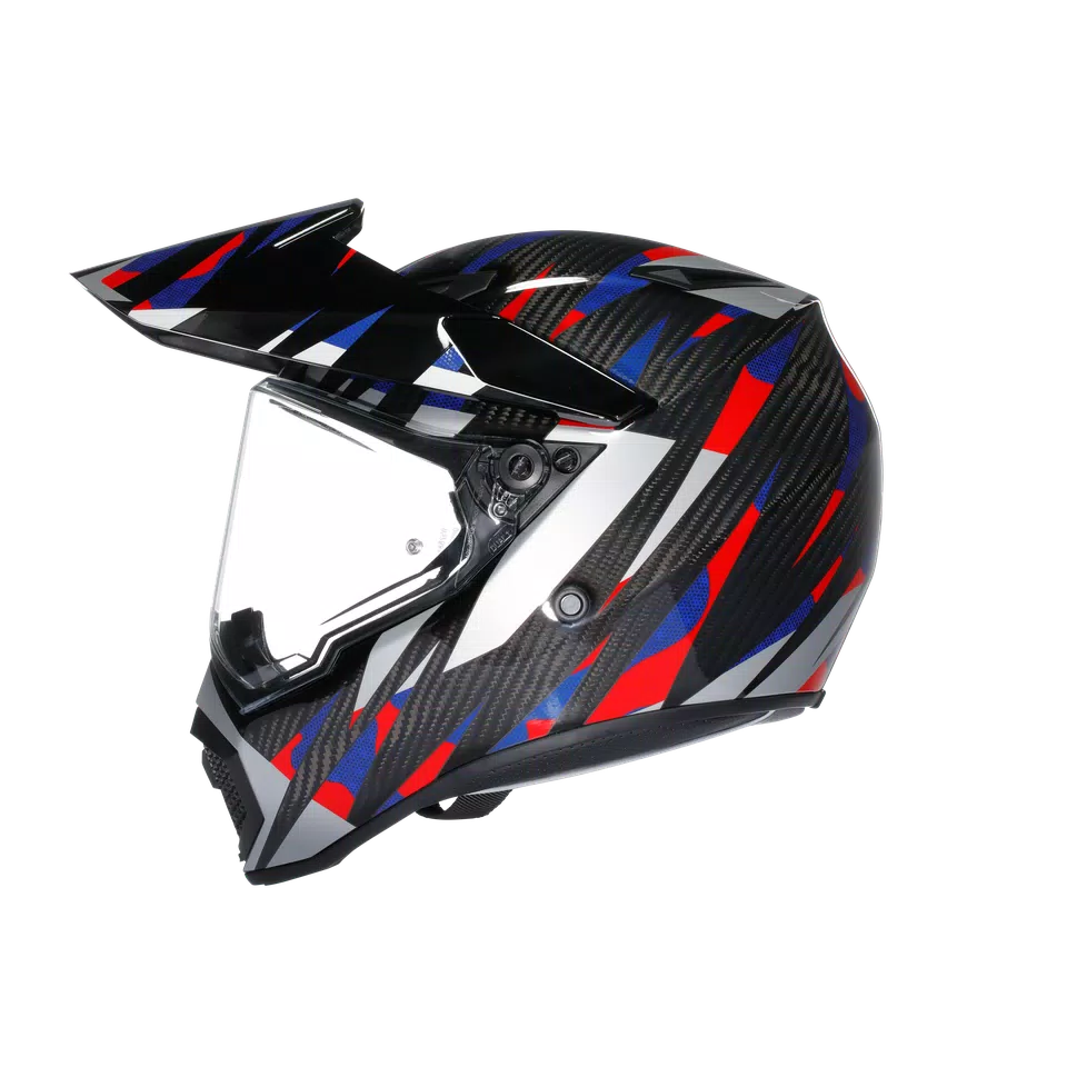 - STEPPA CARBON/RED/BLUE
