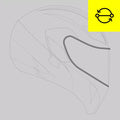 Replacement of the visor trim Compact and Compact ST